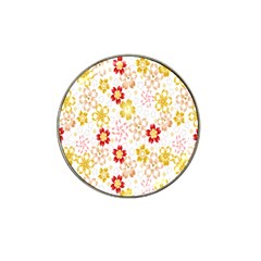 Flower Arrangements Season Rose Gold Hat Clip Ball Marker (10 Pack) by Alisyart