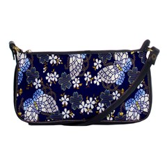 Butterfly Iron Chains Blue Purple Animals White Fly Floral Flower Shoulder Clutch Bags