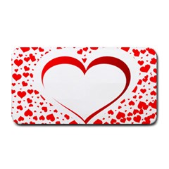 Love Red Hearth Medium Bar Mats