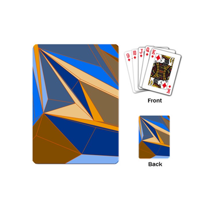 Abstract Background Pattern Playing Cards (Mini) 