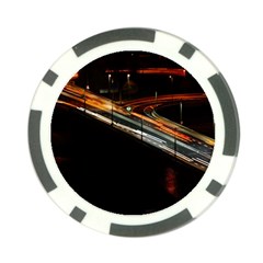 Highway Night Lighthouse Car Fast Poker Chip Card Guard (10 pack)