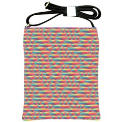 Background Abstract Colorful Shoulder Sling Bags by Amaryn4rt