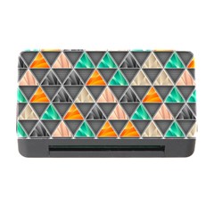 Abstract Geometric Triangle Shape Memory Card Reader With Cf by Amaryn4rt