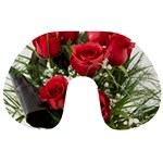 Red Roses Roses Red Flower Love Travel Neck Pillows Back