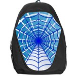 Cobweb Network Points Lines Backpack Bag Front