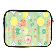 Flower Arrangements Season Pink Yellow Red Rose Sunflower Apple Ipad 2/3/4 Zipper Cases