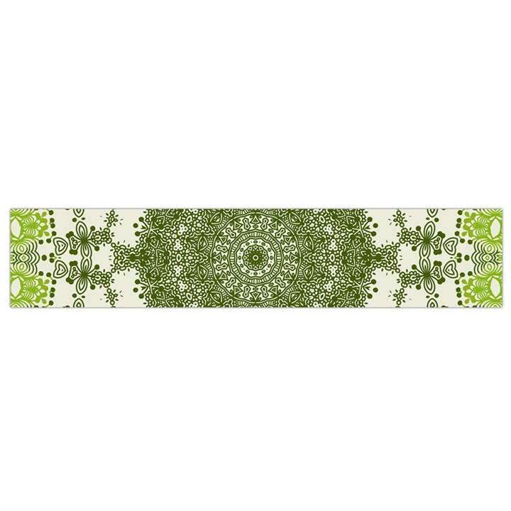 Mandala Center Strength Motivation Flano Scarf (Small)