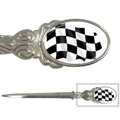 Flag Chess Corse Race Auto Road Letter Openers by Amaryn4rt