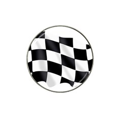 Flag Chess Corse Race Auto Road Hat Clip Ball Marker by Amaryn4rt