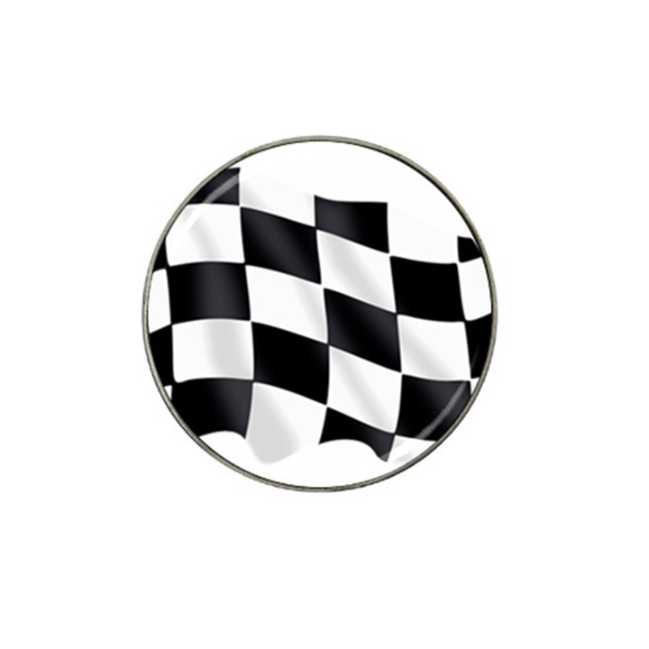Flag Chess Corse Race Auto Road Hat Clip Ball Marker (10 pack)