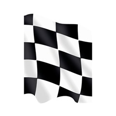 Flag Chess Corse Race Auto Road Shower Curtain 48  X 72  (small)  by Amaryn4rt