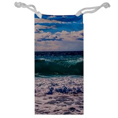 Wave Foam Spray Sea Water Nature Jewelry Bag by Amaryn4rt