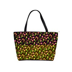 Flowers Roses Floral Flowery Shoulder Handbags by Amaryn4rt