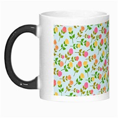 Flowers Roses Floral Flowery Morph Mugs by Amaryn4rt