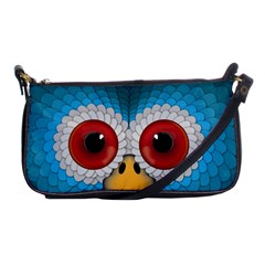 Bird Eyes Abstract Shoulder Clutch Bags by Amaryn4rt