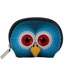 Bird Eyes Abstract Accessory Pouches (small)  by Amaryn4rt