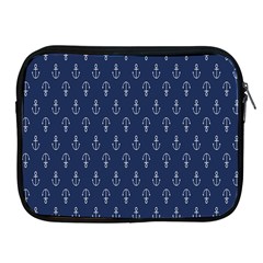 Anchor Pattern Apple Ipad 2/3/4 Zipper Cases by Amaryn4rt