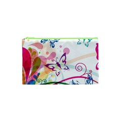 Butterfly Vector Art Cosmetic Bag (xs) by Amaryn4rt