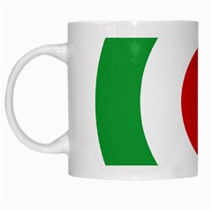 Iran Air Force Roundel White Mugs