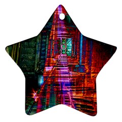 City Photography And Art Star Ornament (two Sides) by Amaryn4rt