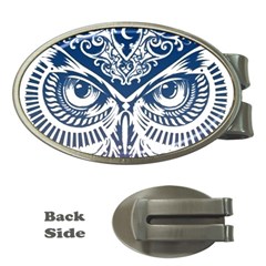 Owl Money Clips (oval)  by Amaryn4rt