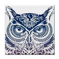 Owl Face Towel by Amaryn4rt