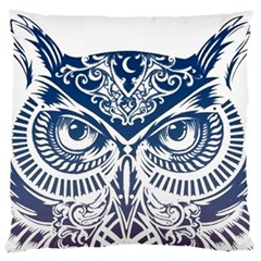 Owl Standard Flano Cushion Case (two Sides)