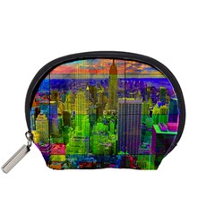 New York City Skyline Accessory Pouches (small) 