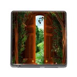 Beautiful World Entry Door Fantasy Memory Card Reader (Square) Front