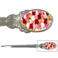 Rose Color Beautiful Flowers Letter Openers by Amaryn4rt