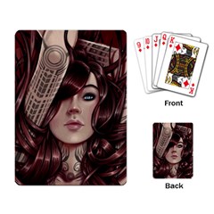Beautiful Women Fantasy Art Playing Card by Amaryn4rt