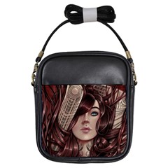 Beautiful Women Fantasy Art Girls Sling Bags by Amaryn4rt