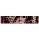 Beautiful Women Fantasy Art Flano Scarf (Small) Front