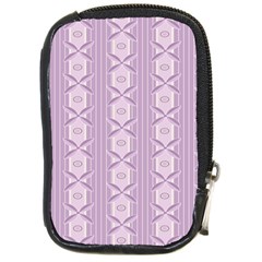 Flower Star Purple Compact Camera Cases