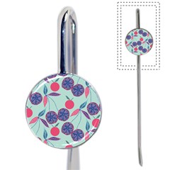 Passion Fruit Pink Purple Cerry Blue Leaf Book Mark