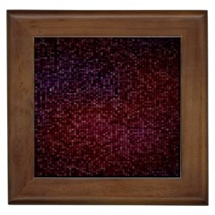 3d Tiny Dots Pattern Texture Framed Tiles by Amaryn4rt