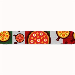 Pizza Italia Beef Flag Small Bar Mats by Alisyart