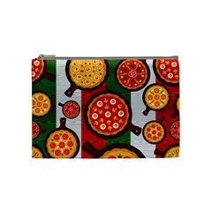 Pizza Italia Beef Flag Cosmetic Bag (medium) 