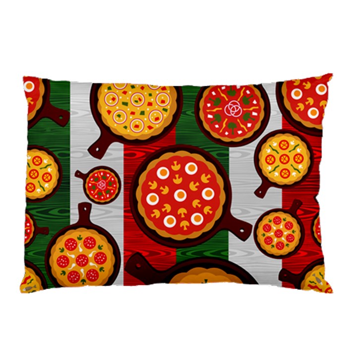 Pizza Italia Beef Flag Pillow Case (Two Sides)