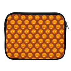 Pumpkin Face Mask Sinister Helloween Orange Apple Ipad 2/3/4 Zipper Cases
