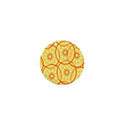Lemons Orange Lime Circle Star Yellow 1  Mini Magnets by Alisyart