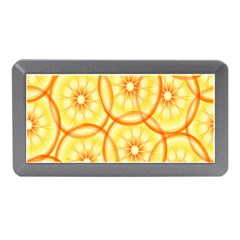 Lemons Orange Lime Circle Star Yellow Memory Card Reader (mini) by Alisyart