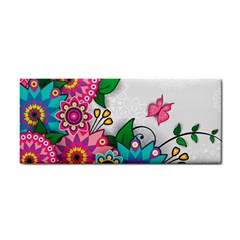 Flowers Pattern Vector Art Cosmetic Storage Cases by Amaryn4rt