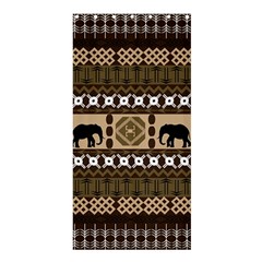 African Vector Patterns  Shower Curtain 36  X 72  (stall) 