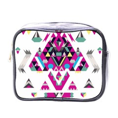 Geometric Play Mini Toiletries Bags