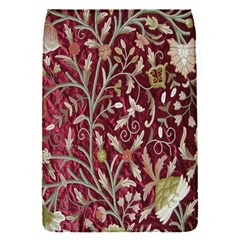 Crewel Fabric Tree Of Life Maroon Flap Covers (s)  by Amaryn4rt