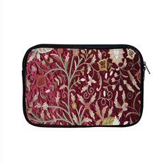 Crewel Fabric Tree Of Life Maroon Apple Macbook Pro 15  Zipper Case by Amaryn4rt