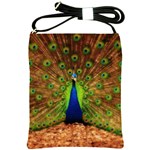 3d Peacock Bird Shoulder Sling Bags Front