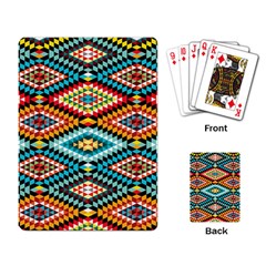 African Tribal Patterns Playing Card by Amaryn4rt