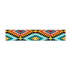 African Tribal Patterns Flano Scarf (mini) by Amaryn4rt